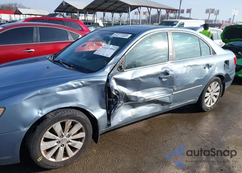 2009 Hyundai Sonata Limited V6 из США, поврежденный, VIN 5NPEU46F89H516653